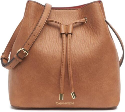 Calvin Klein Women's Gabrianna Novelty Bucket Shoulder Bag Calvin Klein Women's Gabrianna Novelty Bucket Shoulder Bag