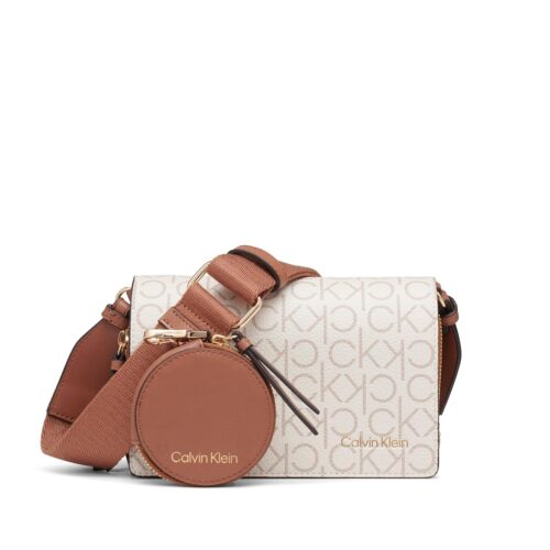 Calvin Klein Women's Millie Triple Compartment Camera Bag Crossbody
