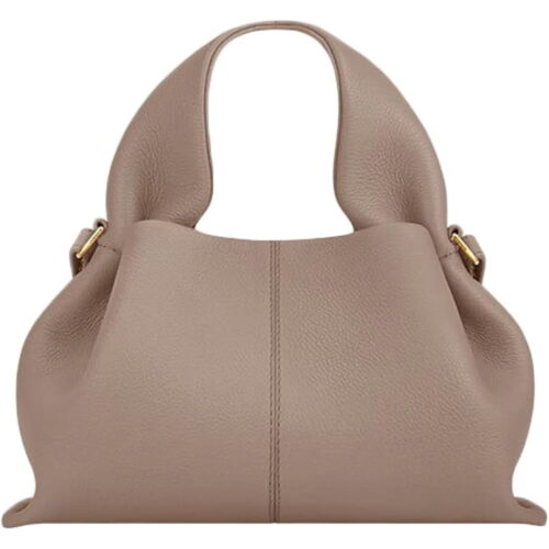 Dumpling Clutch Purse Solid Color Retro Crossbody Bag with Removable Strap Tote Shoulder Bag PU Leather Top Handle Ba,Gray,Large,work Dumpling Clutch Purse Solid Color Retro Crossbody Bag with Removable Strap Tote Shoulder Bag PU Leather Top Handle Ba,Gray,Large,work