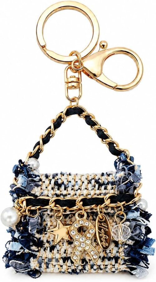 Elegant Enamel Rhinestone Keychain, Key Ring Accessory For Women Elegant Enamel Rhinestone Keychain, Key Ring Accessory For Women