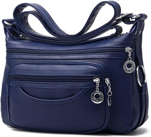 MINTEGRA Women Crossbody Bag Leather Handbag Pocketbook Lightweight Shoulder Purse MINTEGRA Women Crossbody Bag Leather Handbag Pocketbook Lightweight Shoulder Purse
