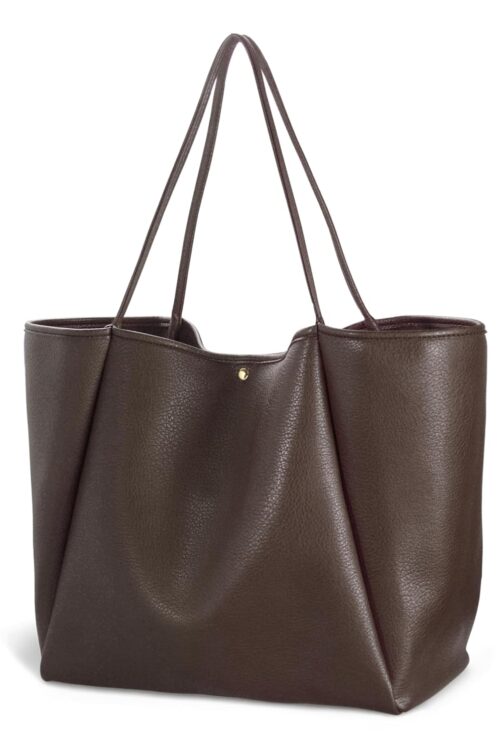 Oversize Pu Leather Tote Women Weekender Bag Shopper Handbag Travel Purse Oversize Pu Leather Tote Women Weekender Bag Shopper Handbag Travel Purse