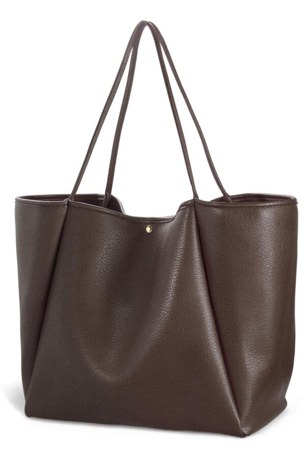 Oversize Pu Leather Tote Women Weekender Bag Shopper Handbag Travel Purse Oversize Pu Leather Tote Women Weekender Bag Shopper Handbag Travel Purse