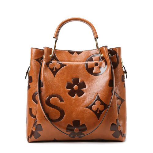Travistar Floral Handbags Purses Women - Embossed Vegan Leather Top Handle Handbag Set Large Shoulder Bag Ladies Bucket Tote Travistar Floral Handbags Purses Women - Embossed Vegan Leather Top Handle Handbag Set Large Shoulder Bag Ladies Bucket Tote